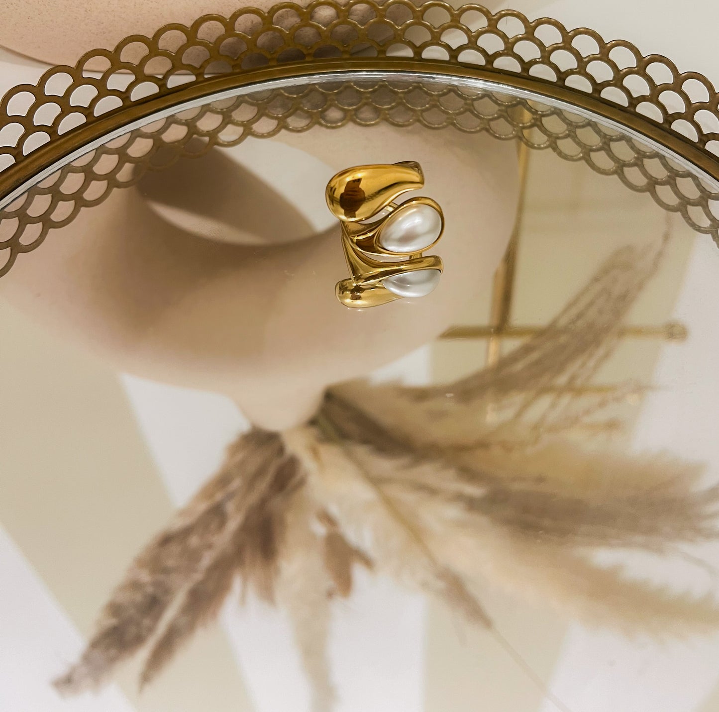 Anello "Goccia di Perla"